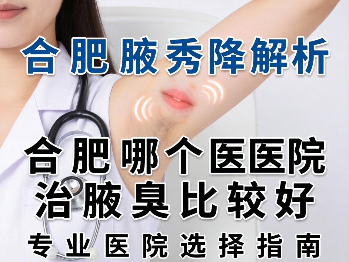 合肥腋秀解析,合肥哪个医院治腋臭比较好,专业医院选择指南 合肥腋秀解析,合肥哪个医院治腋臭比较好,专业医院选择指南