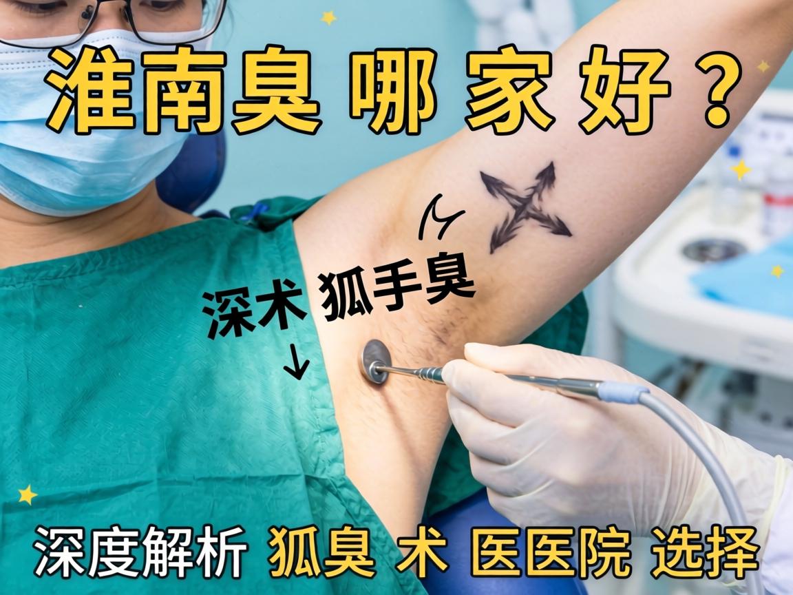 淮南狐臭手术哪家好？深度解析狐臭术医院选择