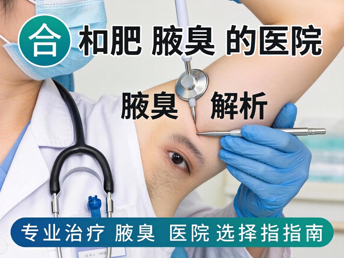 合肥腋臭医院解析,专业治疗腋臭的医院选择指南 合肥腋臭医院解析,专业治疗腋臭的医院选择指南