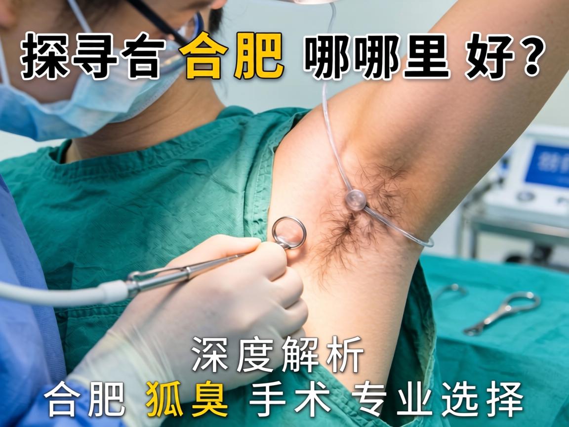 探寻合肥狐臭手术哪里好？深度解析合肥狐臭手术专业选择