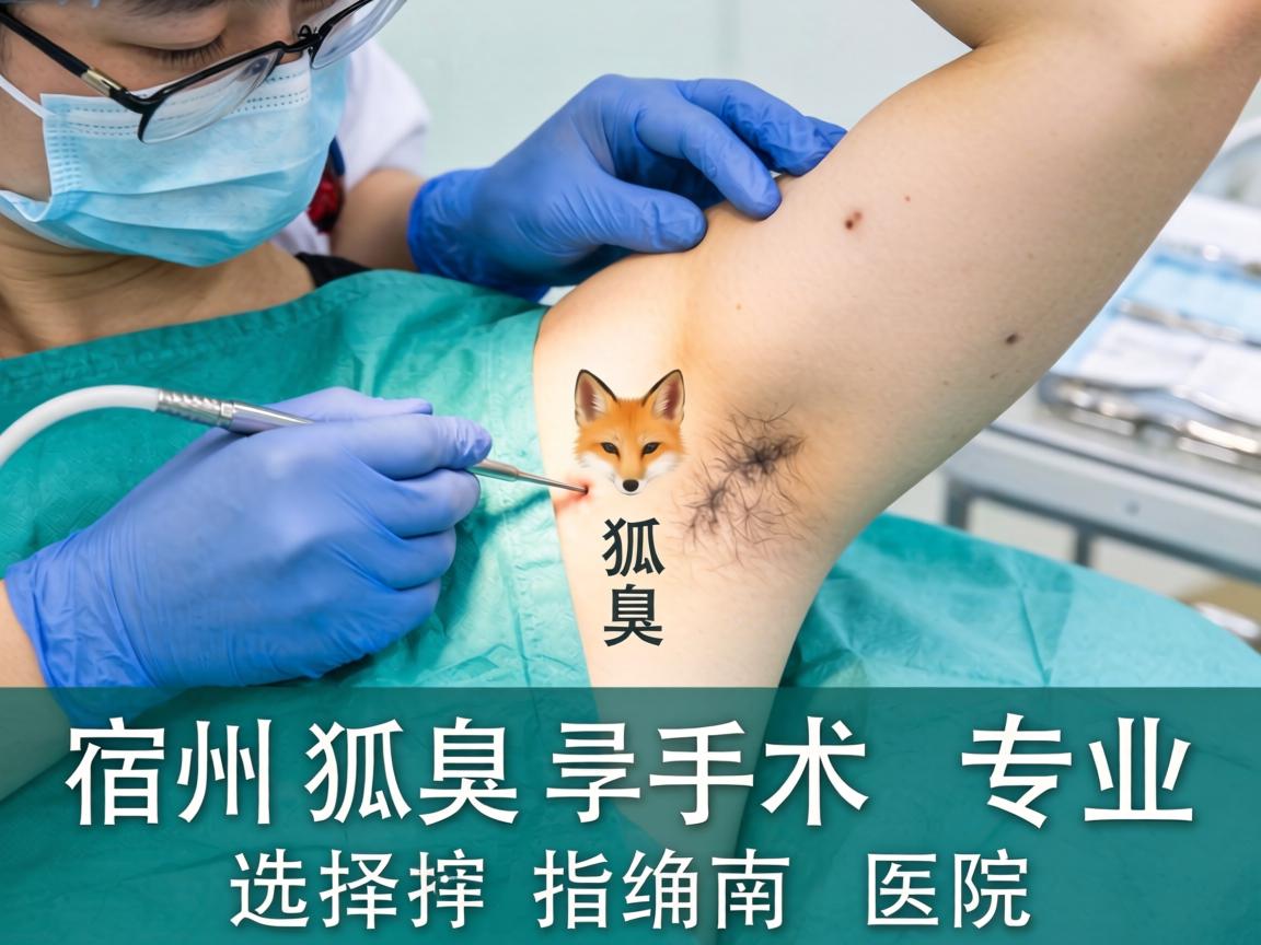 宿州狐臭手术选择指南,详解宿州狐臭手术专业医院 宿州狐臭手术选择指南,详解宿州狐臭手术专业医院