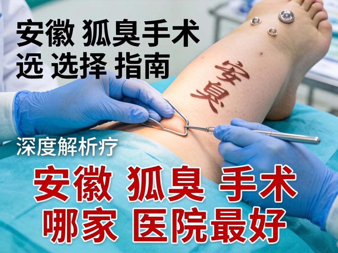 安徽狐臭手术选择指南，深度解析安徽狐臭手术哪家医院最好