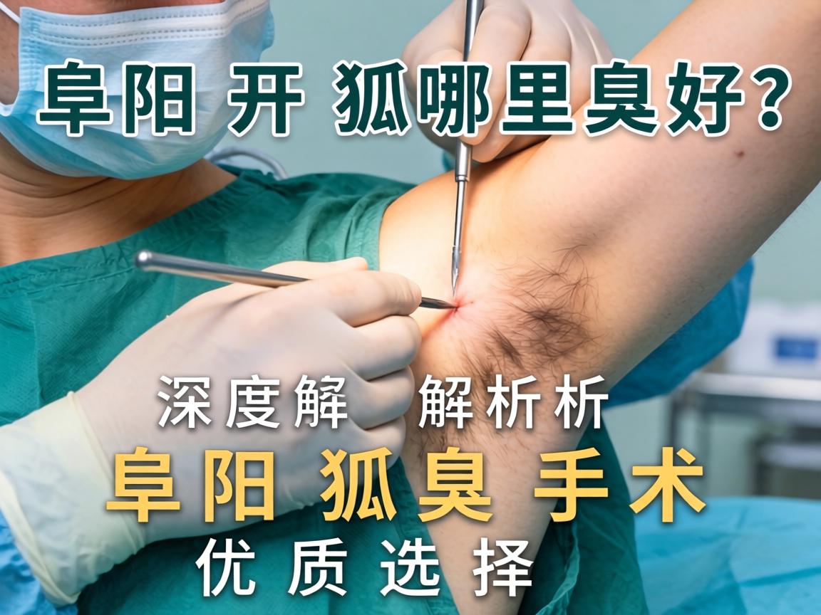 阜阳开狐臭手术哪里好?深度解析阜阳狐臭手术优质选择 阜阳开狐臭手术哪里好?深度解析阜阳狐臭手术优质选择