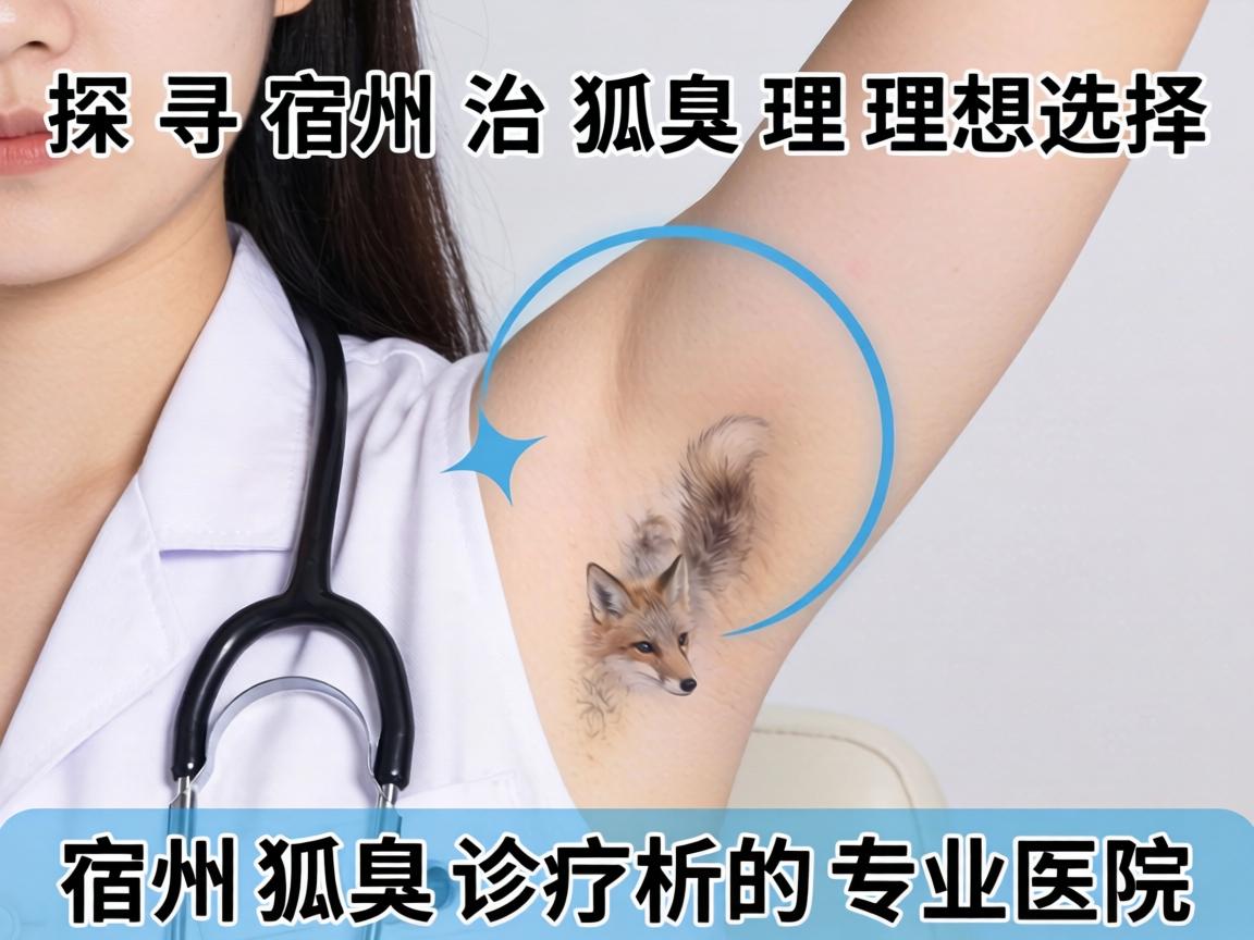 探寻宿州治狐臭理想选择，解析宿州狐臭诊疗的专业医院