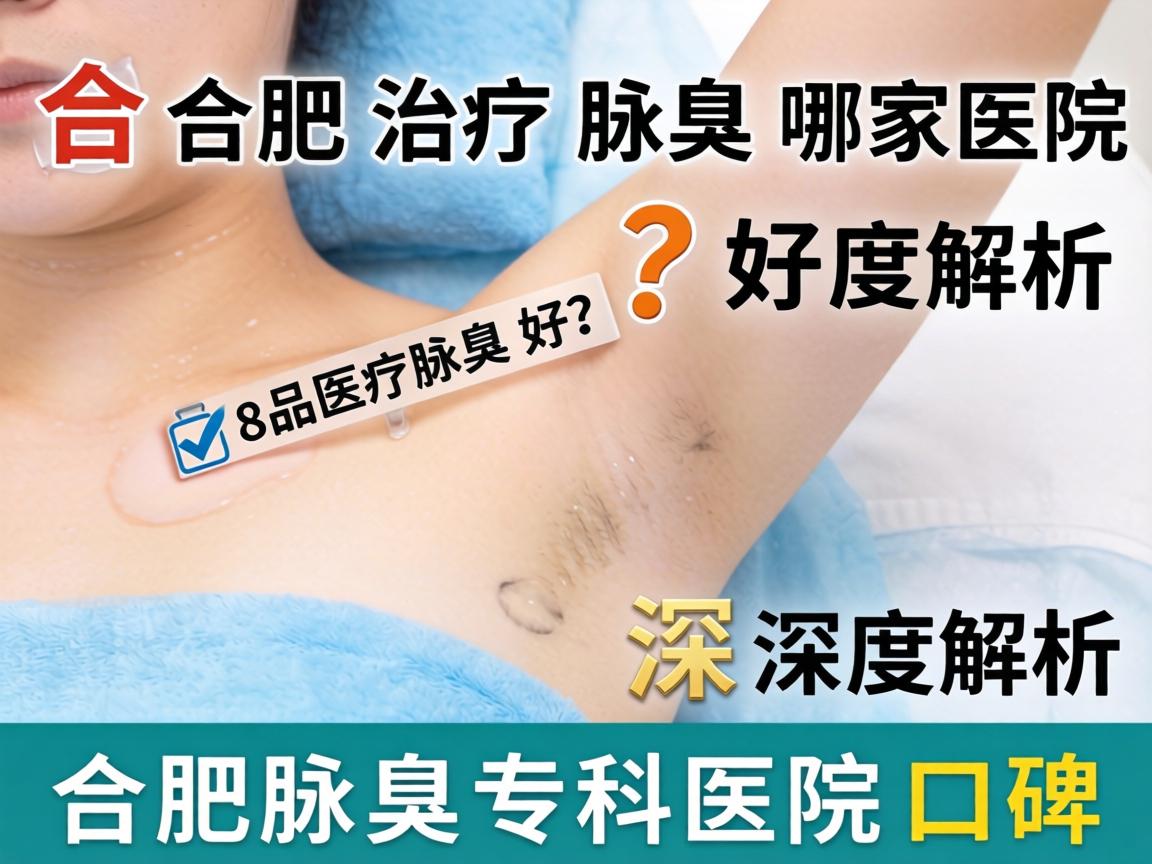 在合肥治疗腋臭哪家医院好？深度解析合肥腋臭专科医院口碑