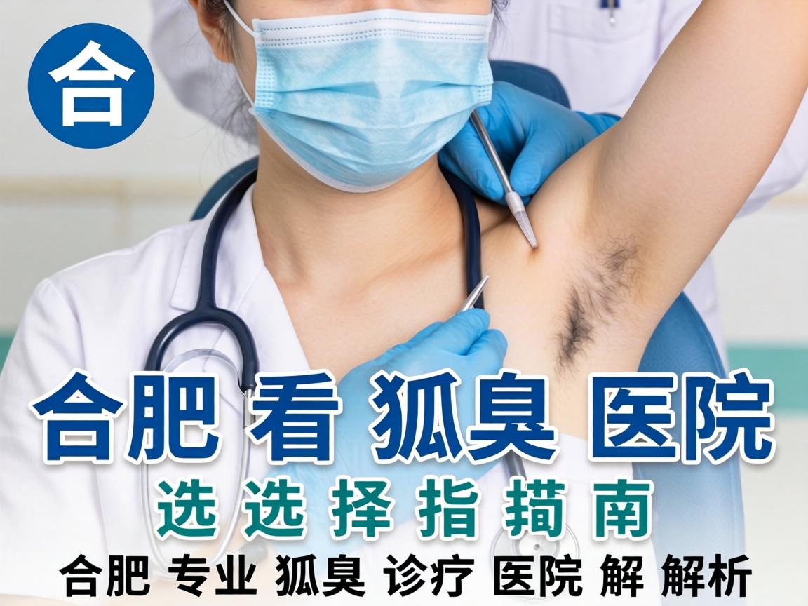 合肥看狐臭医院选择指南，合肥专业狐臭诊疗医院解析