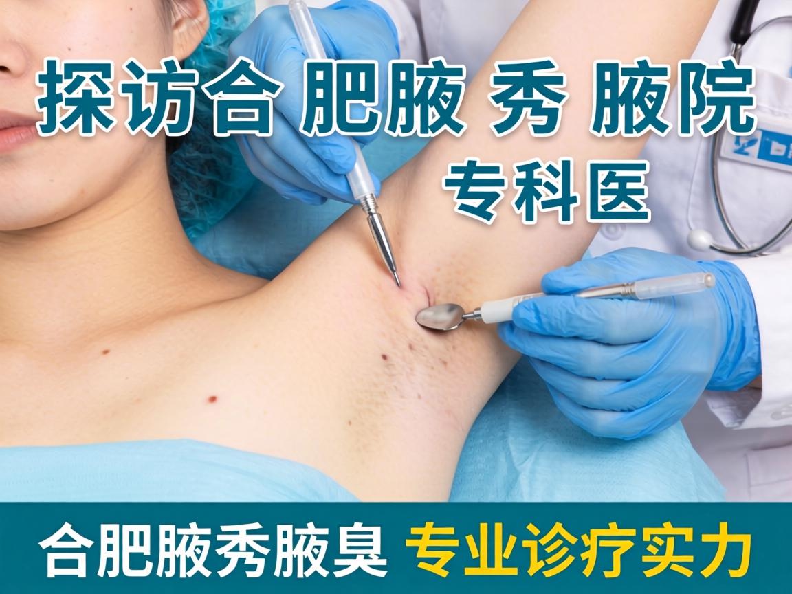 探访合肥腋秀腋臭专科医院，解析合肥腋秀腋臭专业诊疗实力
