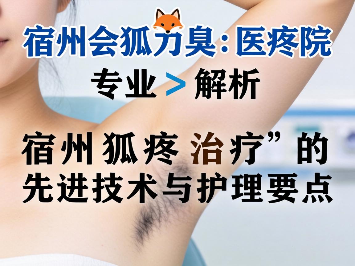 宿州狐臭医院专业解析，宿州狐臭治疗的先进技术与护理要点