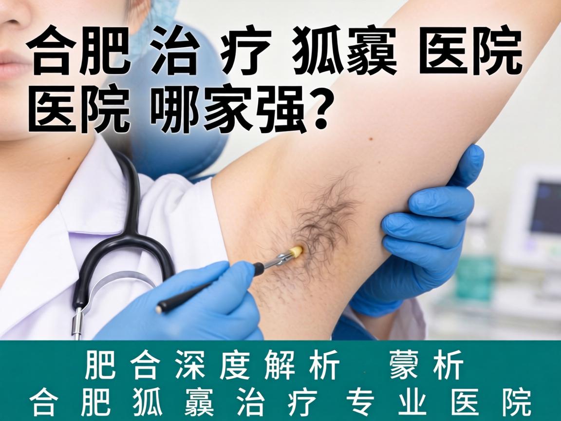 合肥治疗狐臭医院哪家强？深度解析合肥狐臭治疗专业医院
