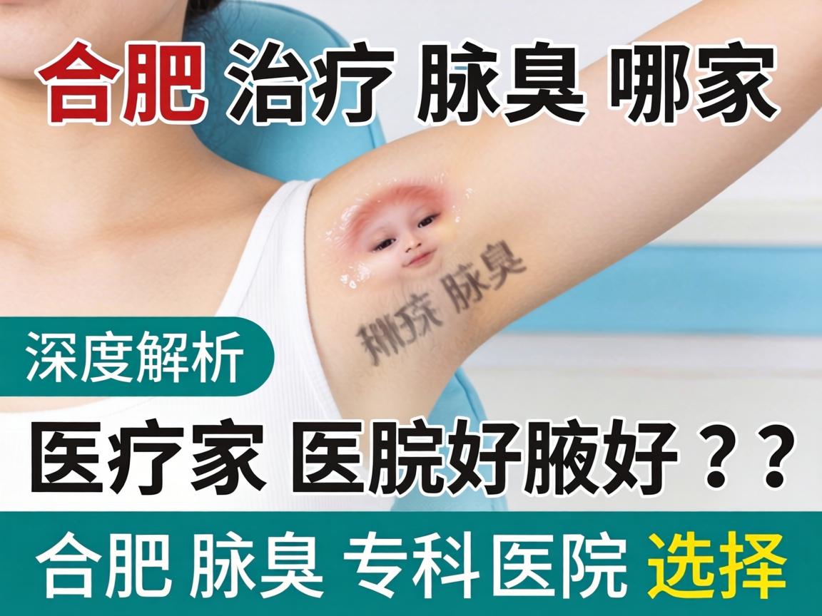 合肥治疗腋臭哪家医院好？深度解析合肥腋臭专科医院选择