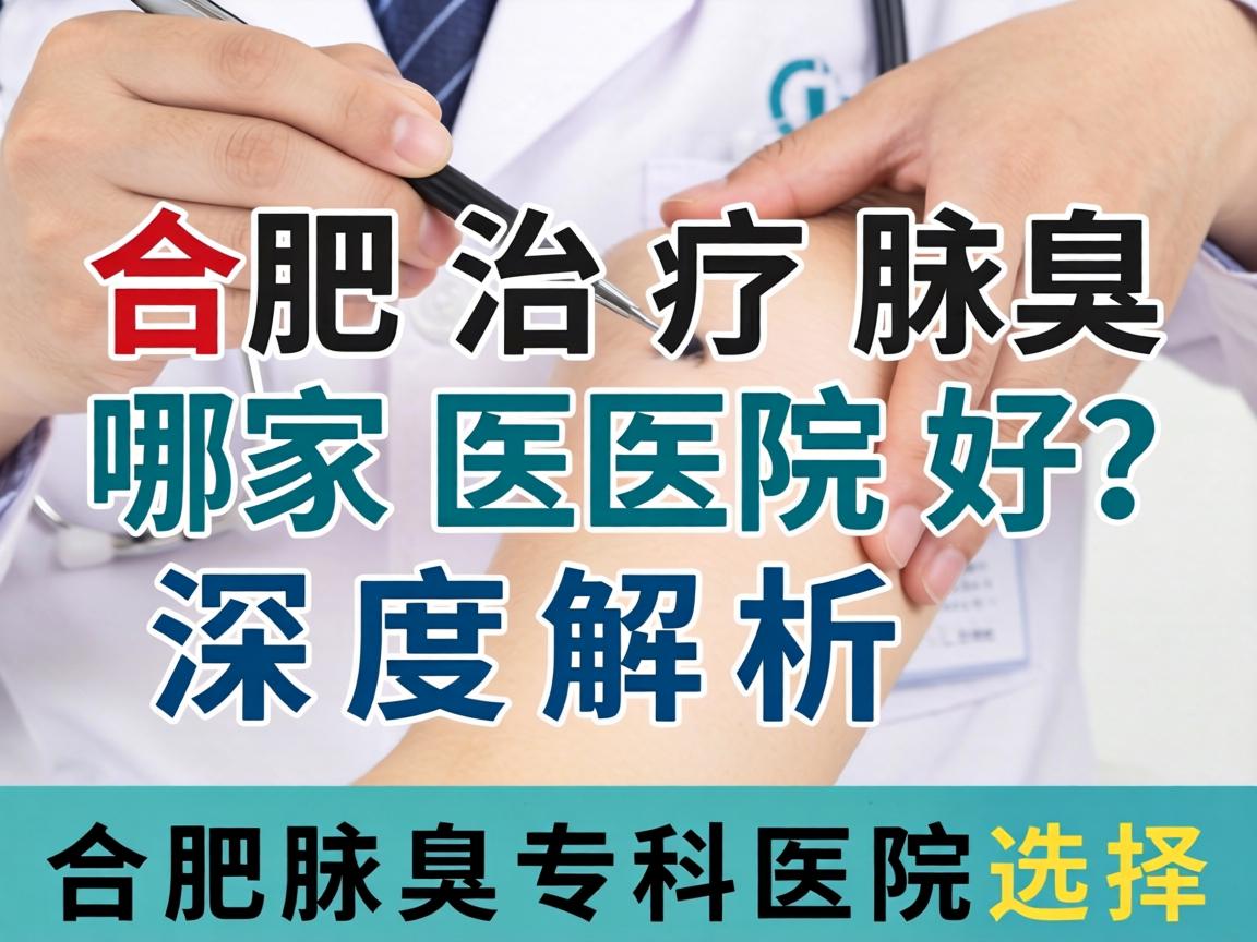 合肥治疗腋臭哪家医院好？深度解析合肥腋臭专科医院选择