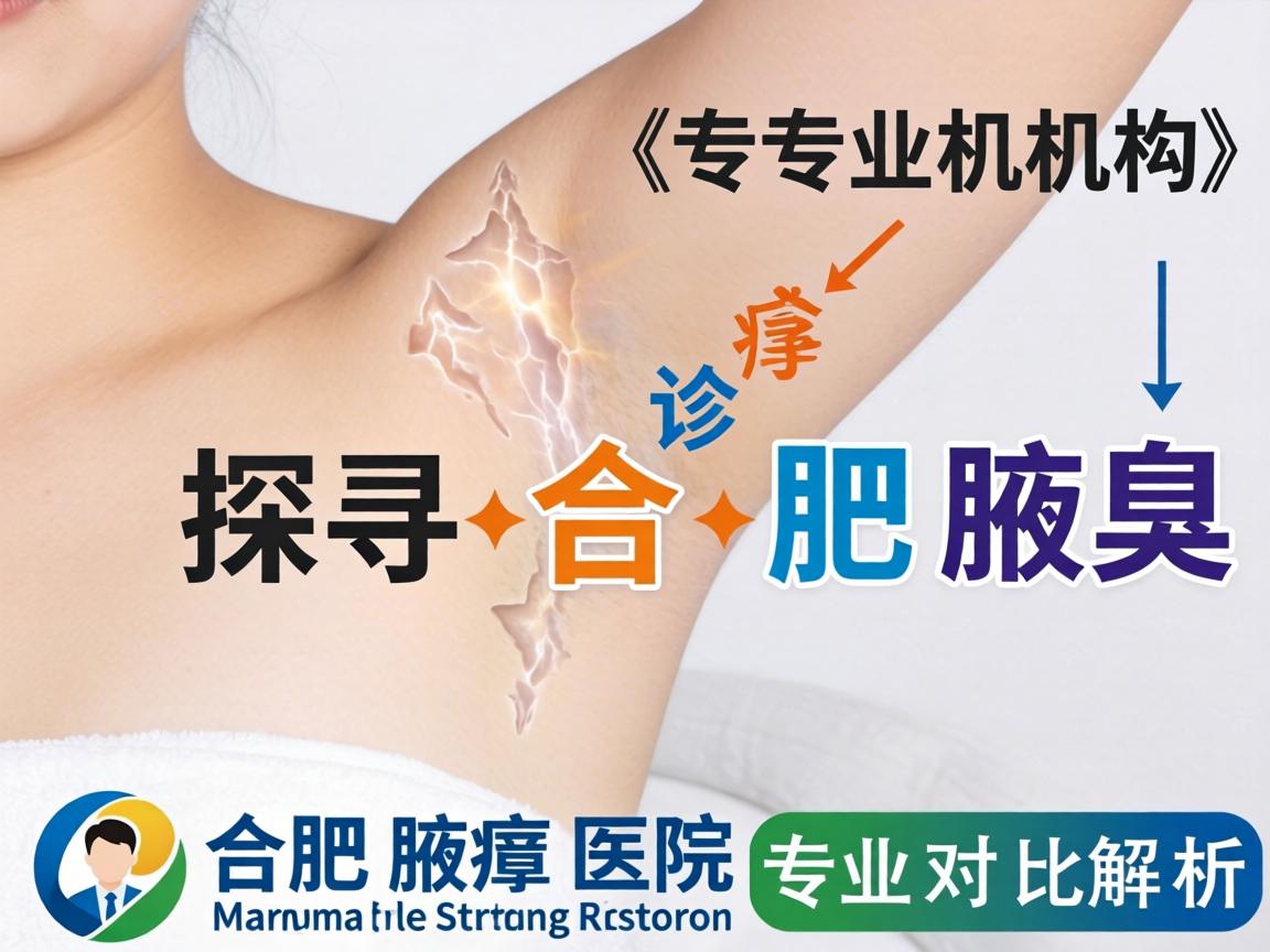 探寻合肥腋臭诊疗专业机构，合肥腋臭医院专业对比解析