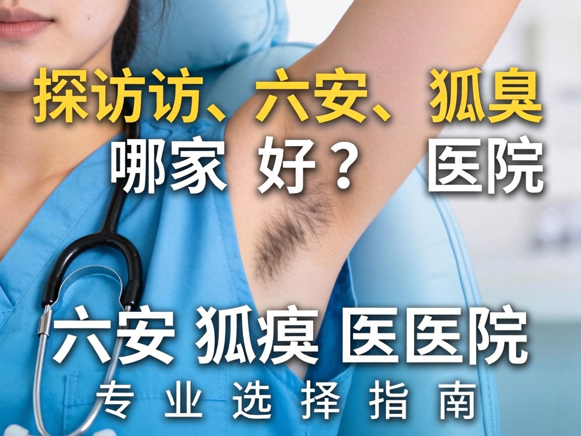 探访六安狐臭医院哪家好？六安狐臭医院专业选择指南