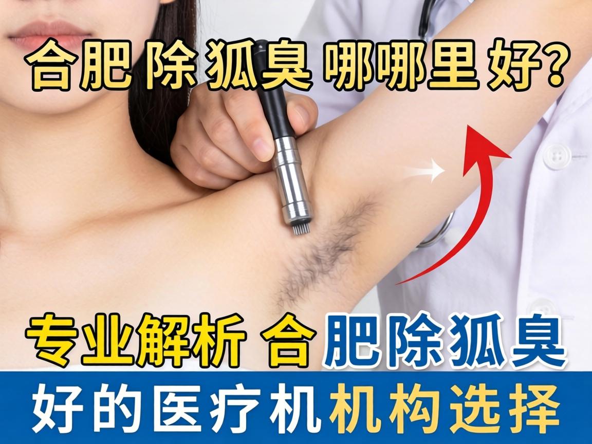 合肥除狐臭哪里好？专业解析合肥除狐臭好的医疗机构选择