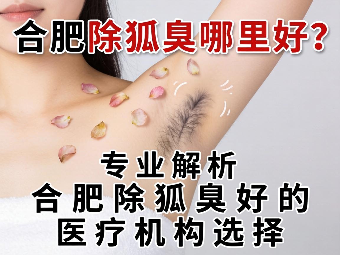 合肥除狐臭哪里好？专业解析合肥除狐臭好的医疗机构选择