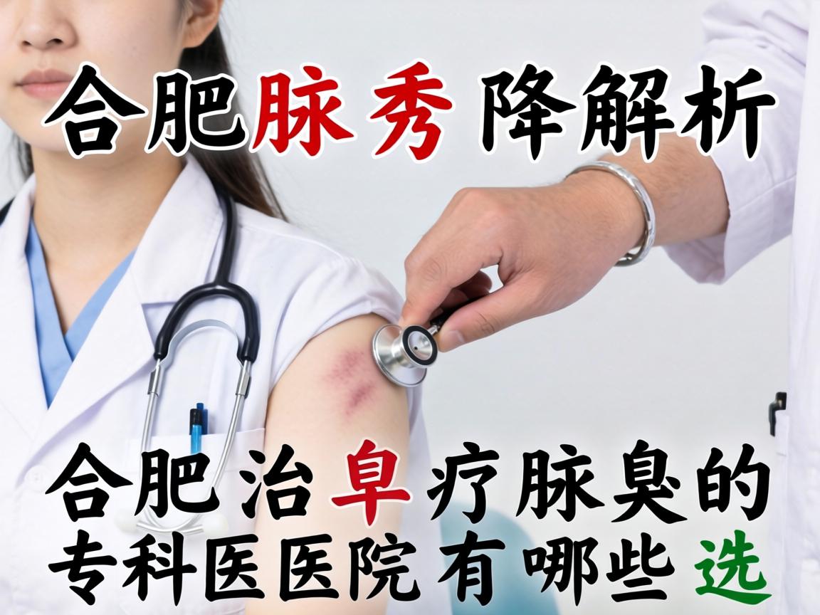 合肥腋秀解析，合肥治疗腋臭的专科医院有哪些选择