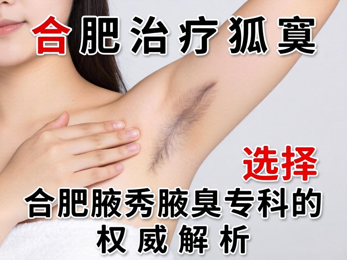 在合肥治疗狐臭，选择合肥腋秀腋臭专科的权威解析