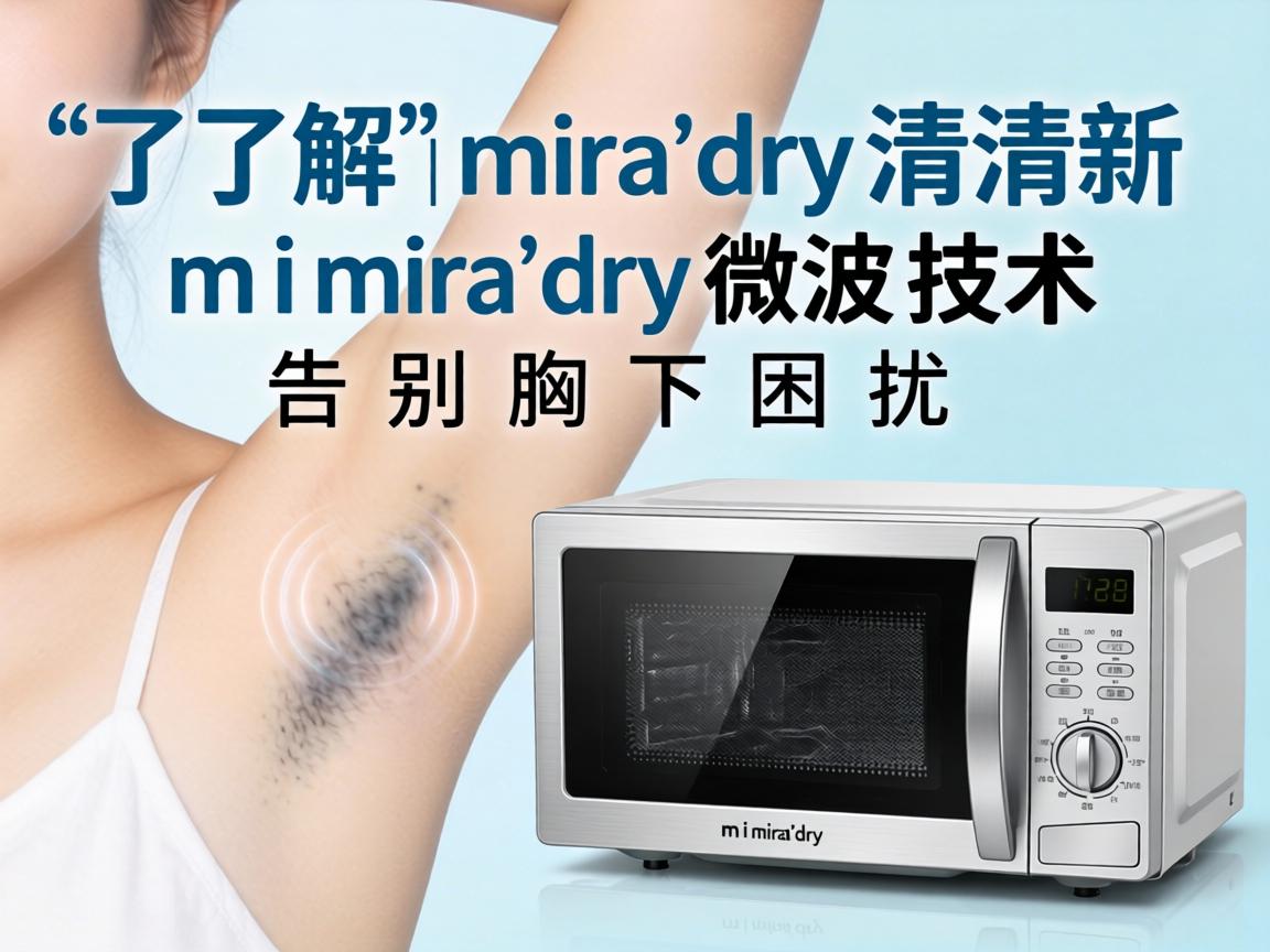 了解miradry清新微波，miradry微波技术告别腋下困扰