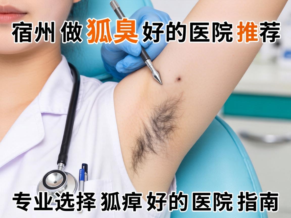 宿州做狐臭好的医院推荐，专业选择狐臭好的医院指南