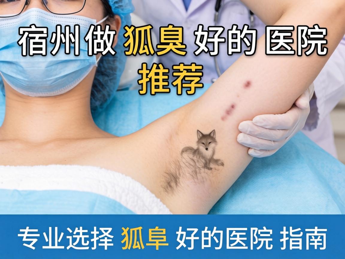 宿州做狐臭好的医院推荐，专业选择狐臭好的医院指南