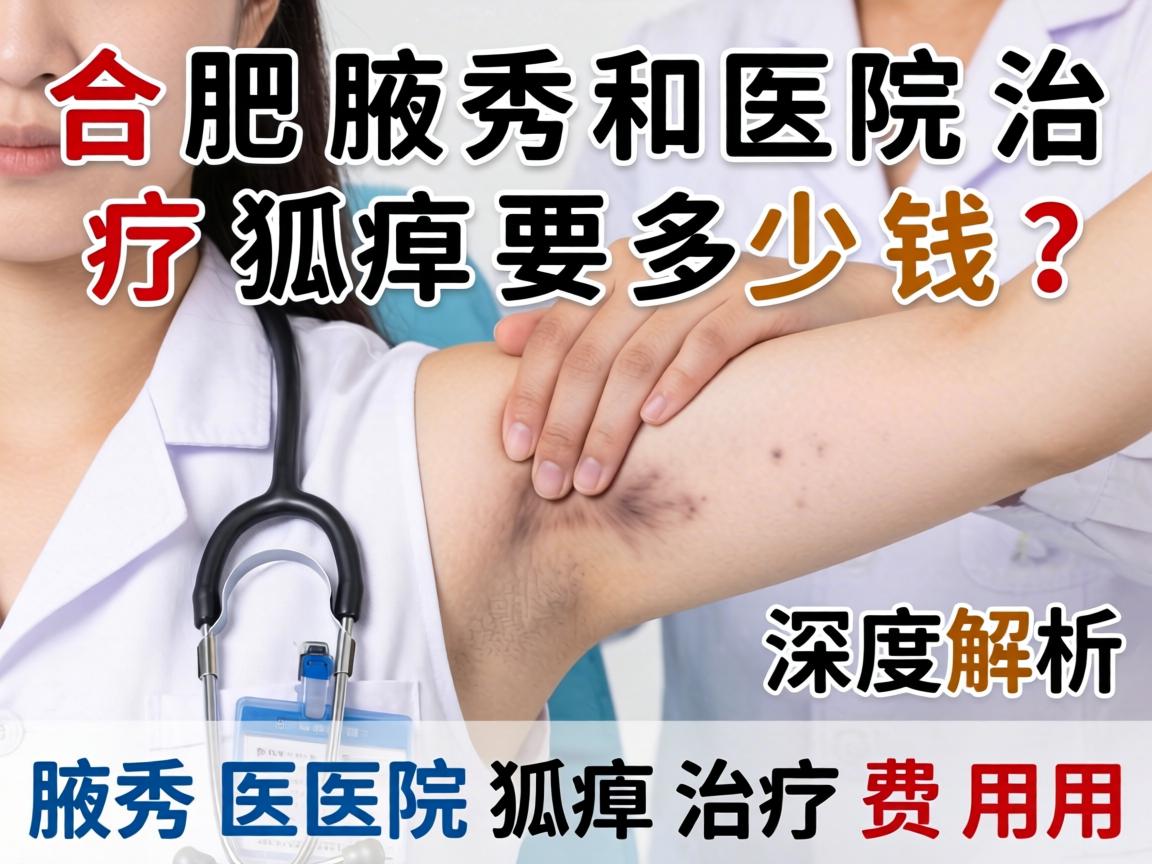 合肥腋秀医院治疗狐臭要多少钱？深度解析腋秀医院狐臭治疗费用