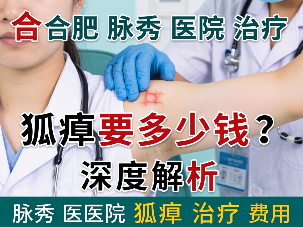 合肥腋秀医院治疗狐臭要多少钱？深度解析腋秀医院狐臭治疗费用