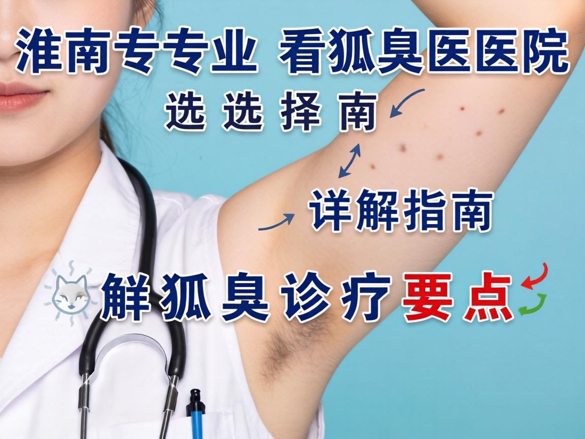 淮南专业看狐臭医院选择指南，详解狐臭诊疗要点