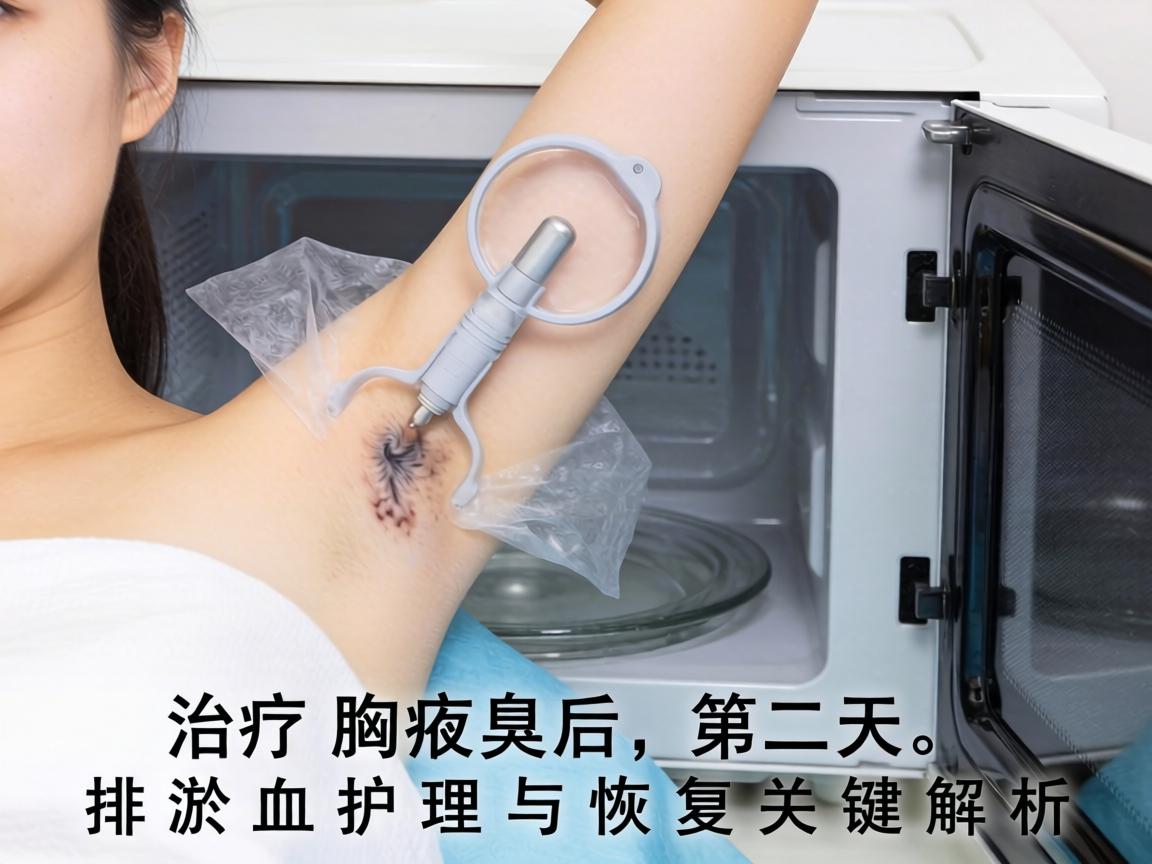 微波治疗腋臭后第二天，排淤血护理与恢复关键解析