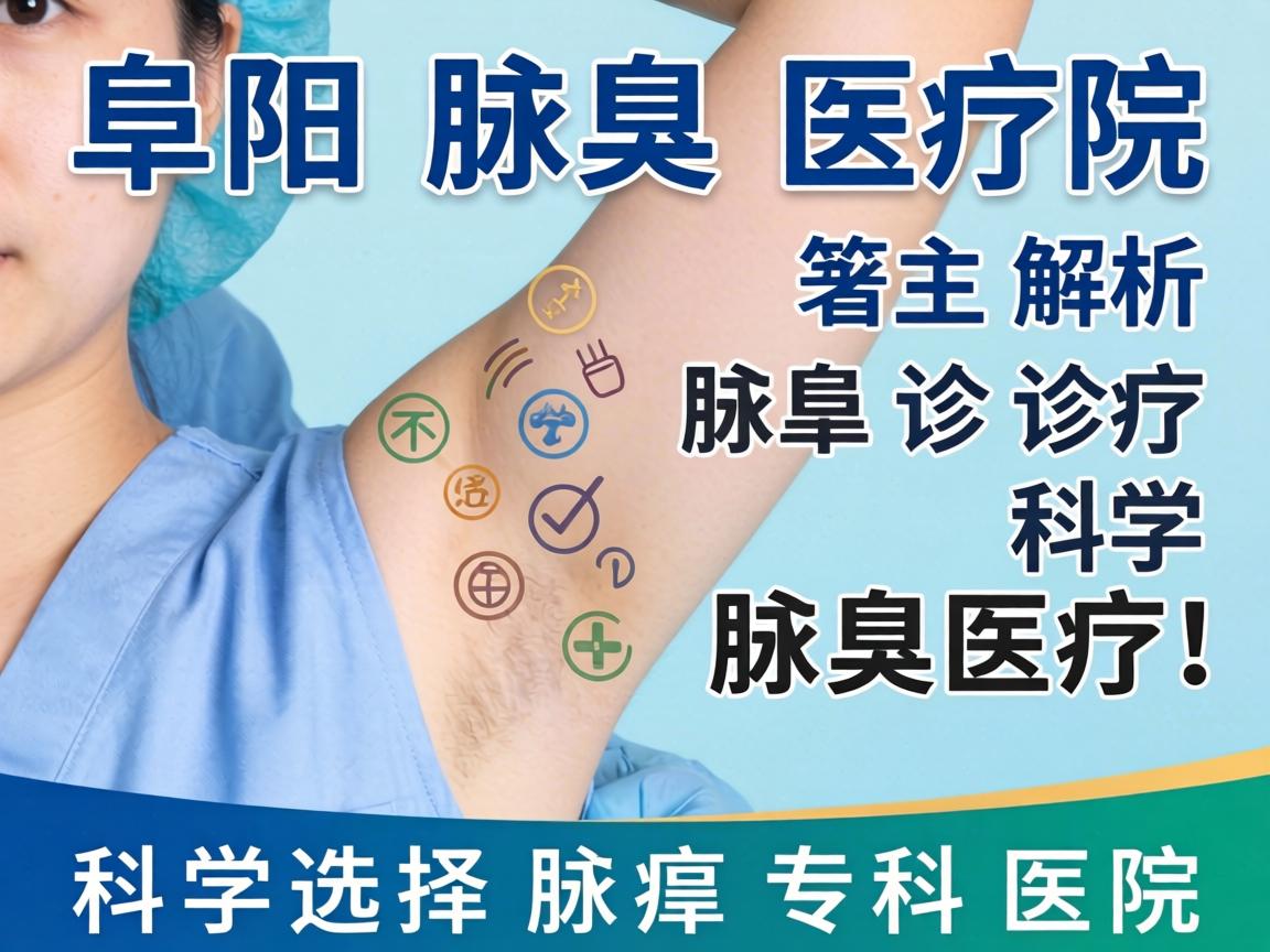 阜阳腋臭医院解析腋臭诊疗，科学选择腋臭专科医院