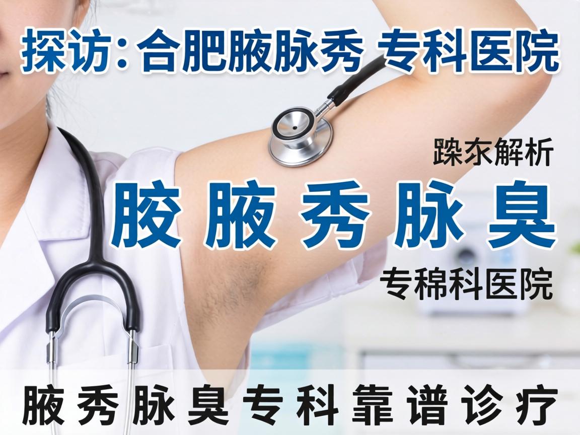 探访合肥腋秀腋臭专科医院，解析腋秀腋臭专科靠谱诊疗