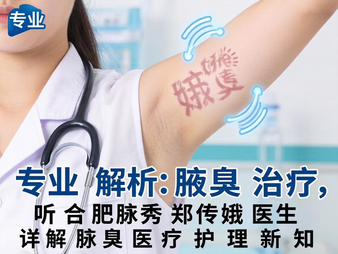 专业解析腋臭治疗，听合肥腋秀郑传娥医生详解腋臭医疗护理新知