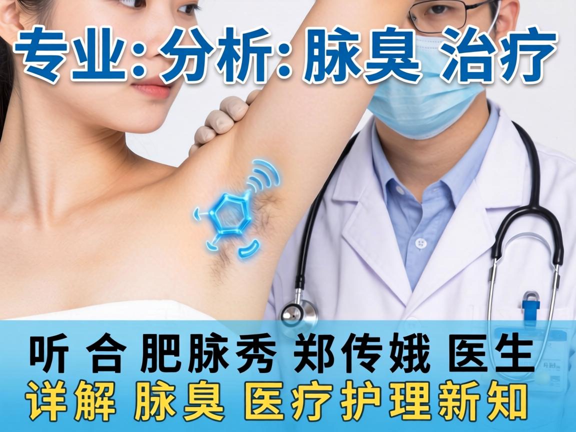 专业解析腋臭治疗，听合肥腋秀郑传娥医生详解腋臭医疗护理新知