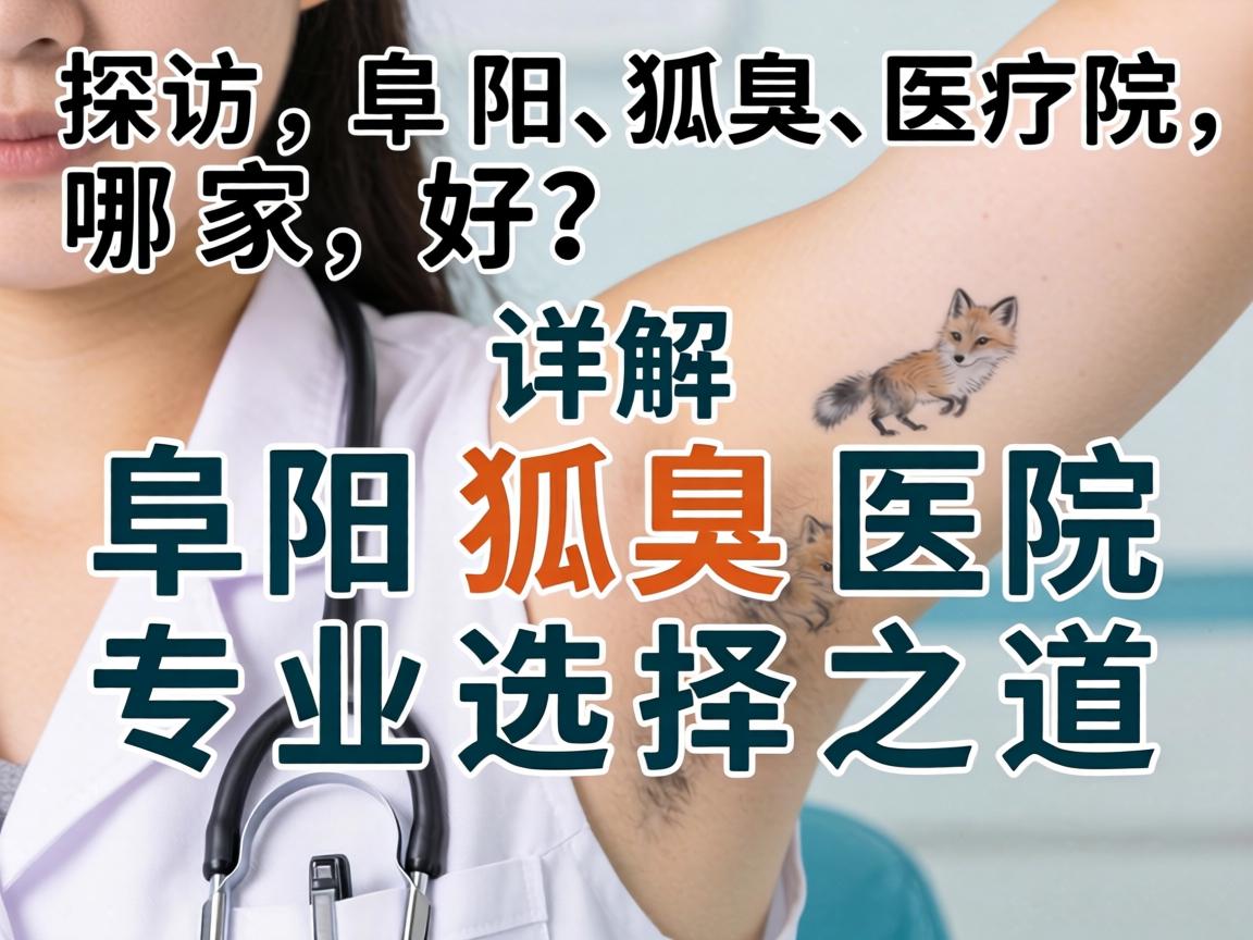 探访阜阳狐臭医院哪家好？详解阜阳狐臭医院专业选择之道