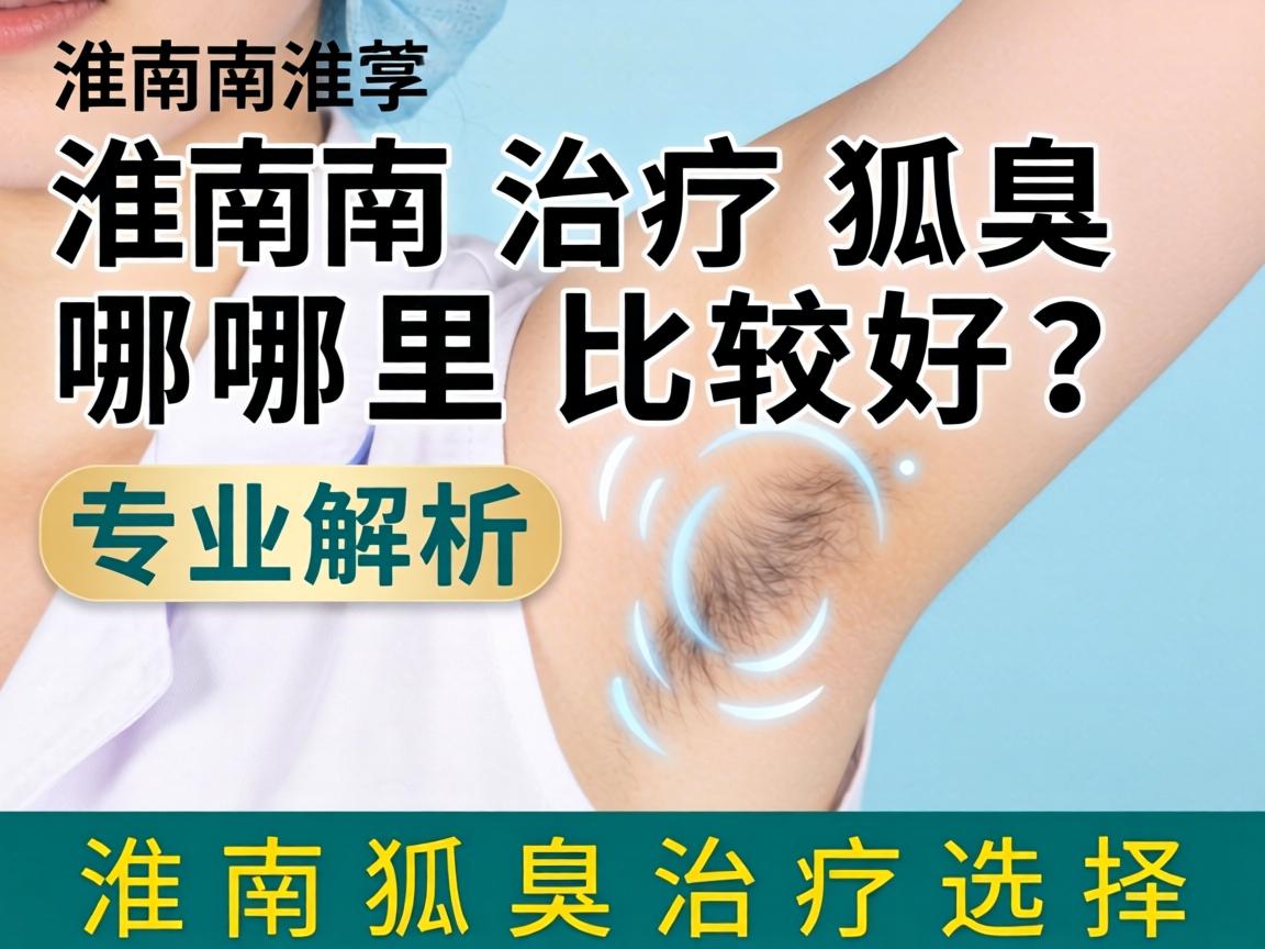 淮南治疗狐臭哪里比较好？专业解析淮南狐臭治疗选择