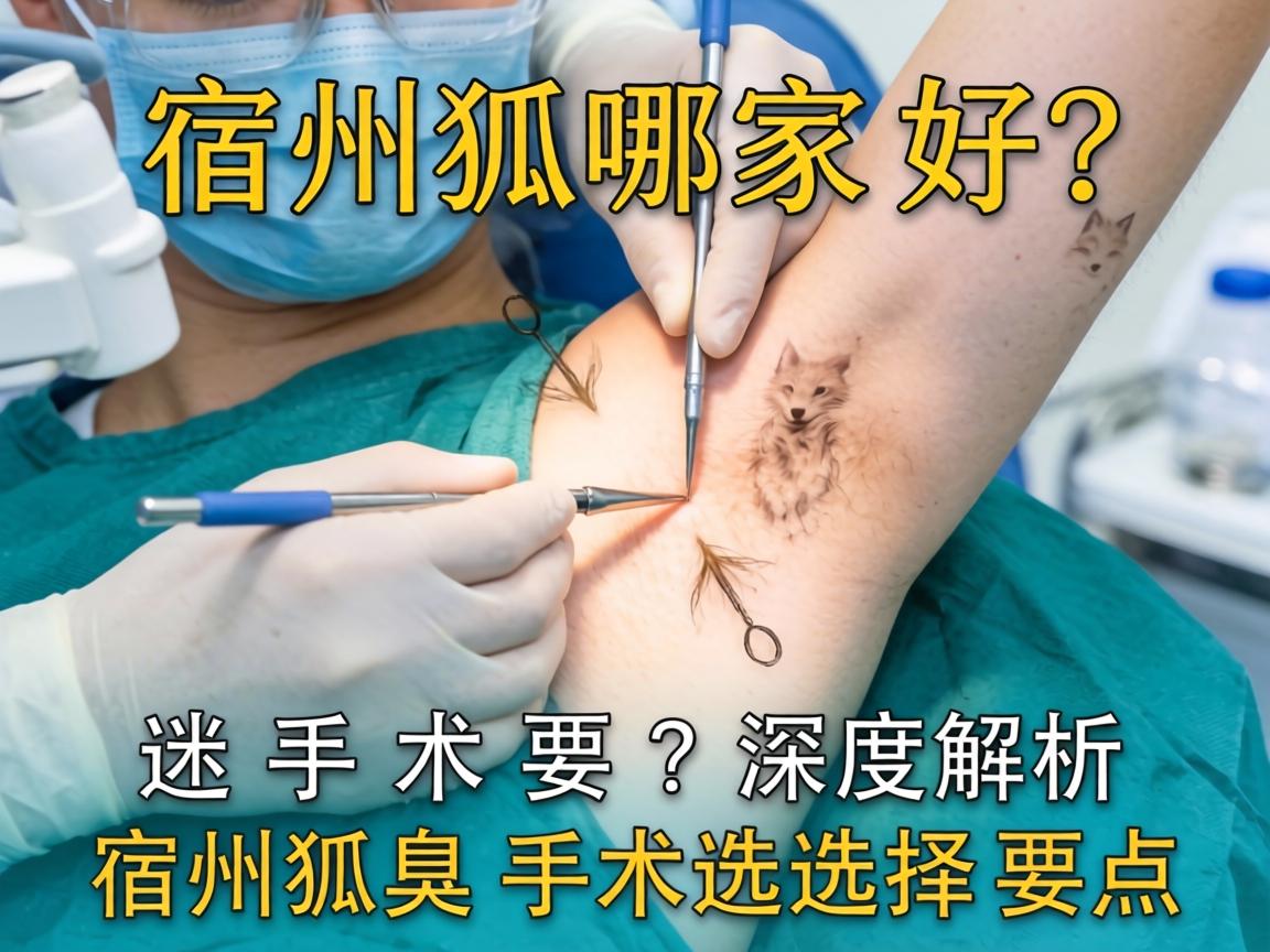 宿州狐臭手术哪家好？深度解析宿州狐臭手术选择要点