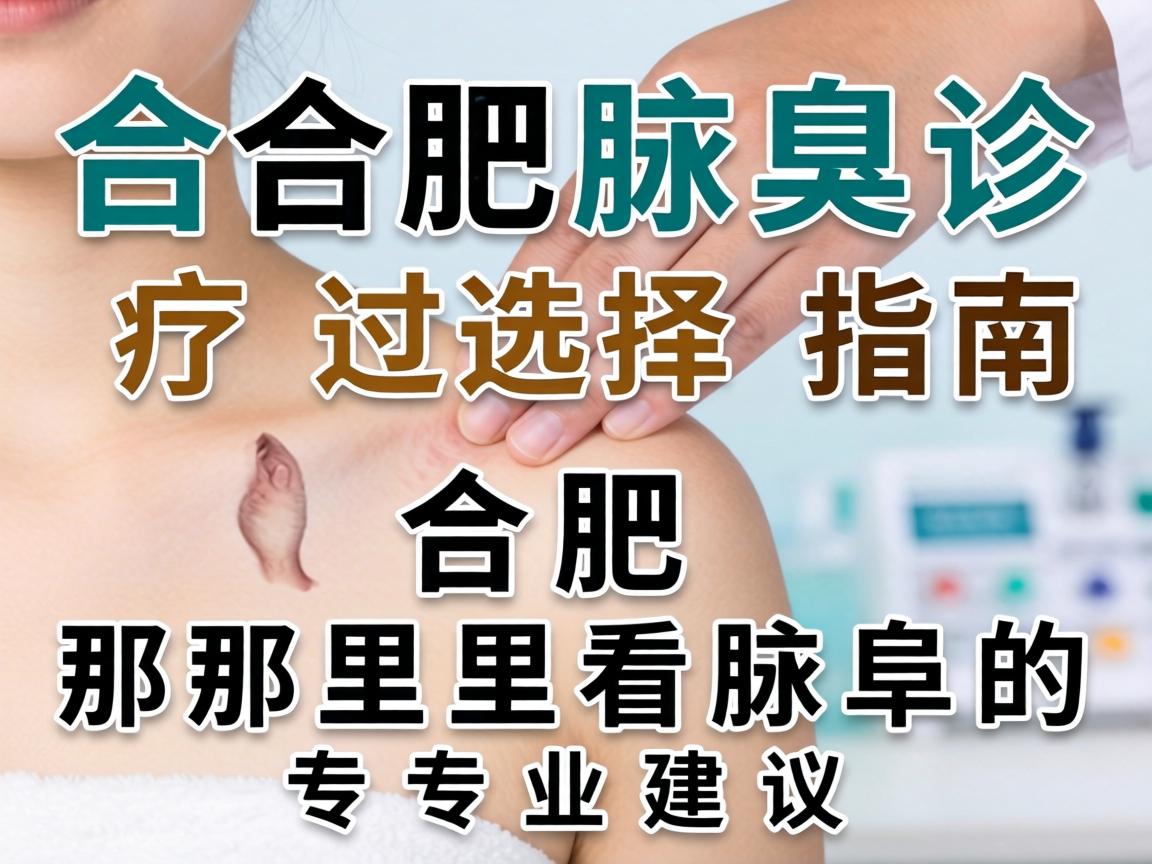 合肥腋臭诊疗选择指南，在合肥那里看腋臭的专业建议