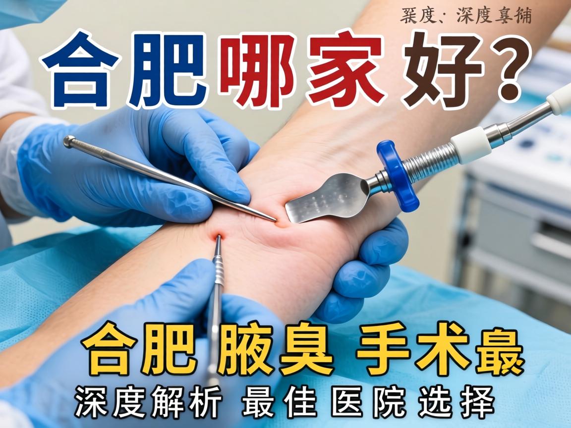 合肥腋臭手术哪家好？深度解析合肥腋臭手术最佳医院选择