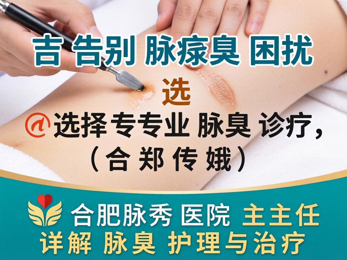 告别腋臭困扰，选择专业腋臭诊疗，合肥腋秀医院郑传娥主任详解腋臭护理与治疗