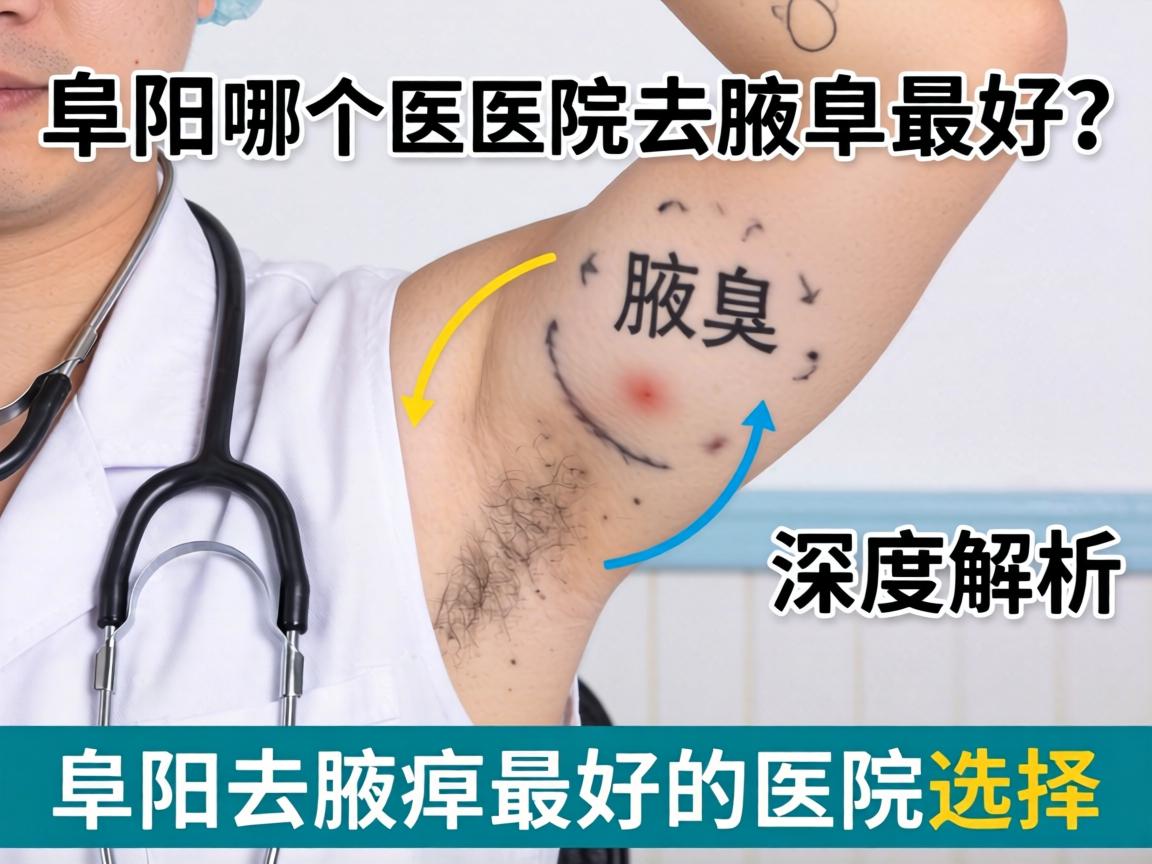 阜阳哪个医院去腋臭最好？深度解析阜阳去腋臭最好的医院选择