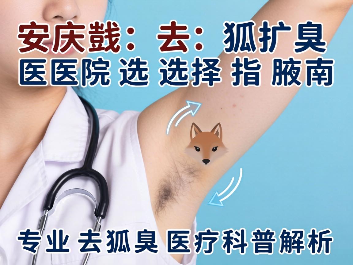 安庆去狐臭医院选择指南，专业去狐臭医疗科普解析