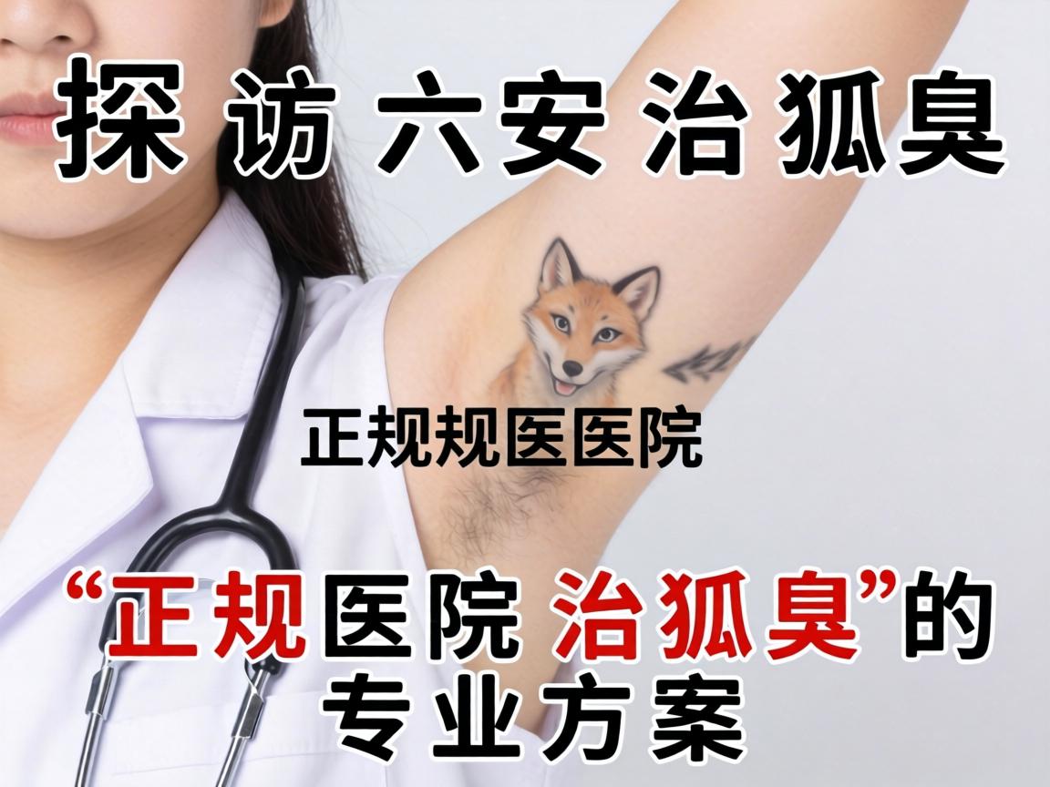探访六安治狐臭正规医院，解析正规医院治狐臭的专业方案