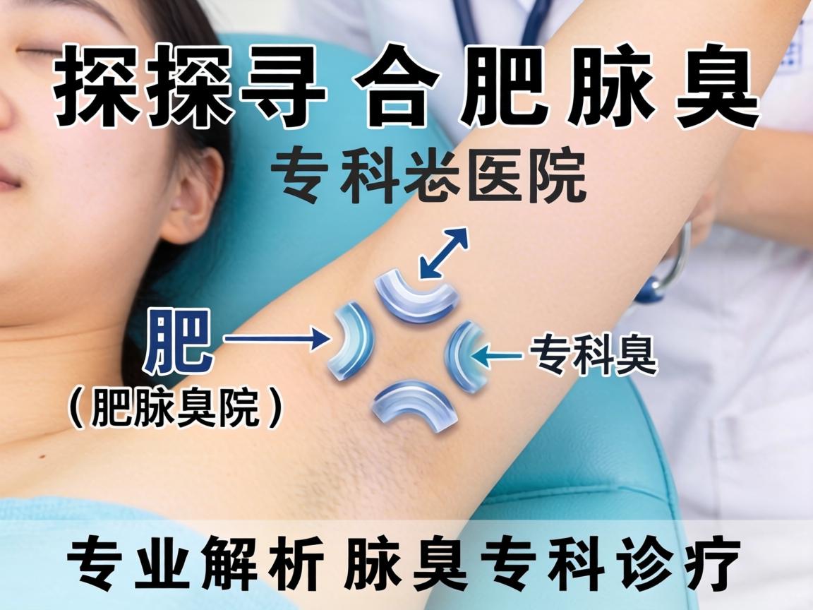 探寻合肥腋臭专科医院，专业解析腋臭专科诊疗