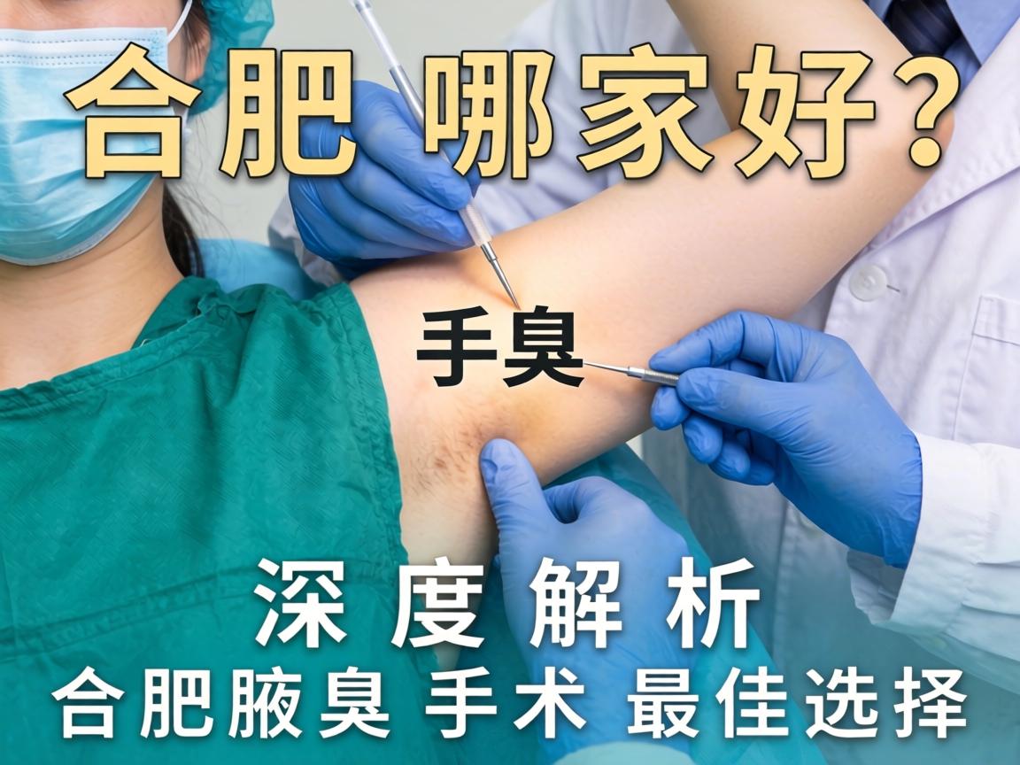 合肥腋臭手术哪家好？深度解析合肥腋臭手术最佳选择