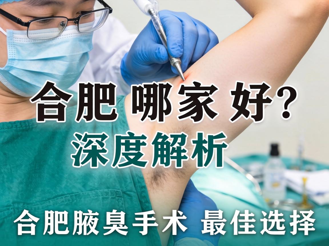 合肥腋臭手术哪家好？深度解析合肥腋臭手术最佳选择