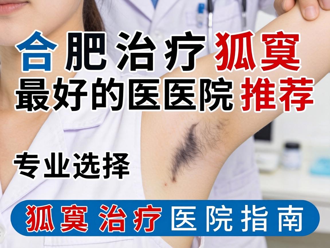 合肥治疗狐臭最好的医院推荐，专业选择狐臭治疗医院指南