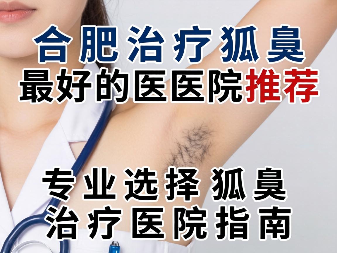 合肥治疗狐臭最好的医院推荐，专业选择狐臭治疗医院指南