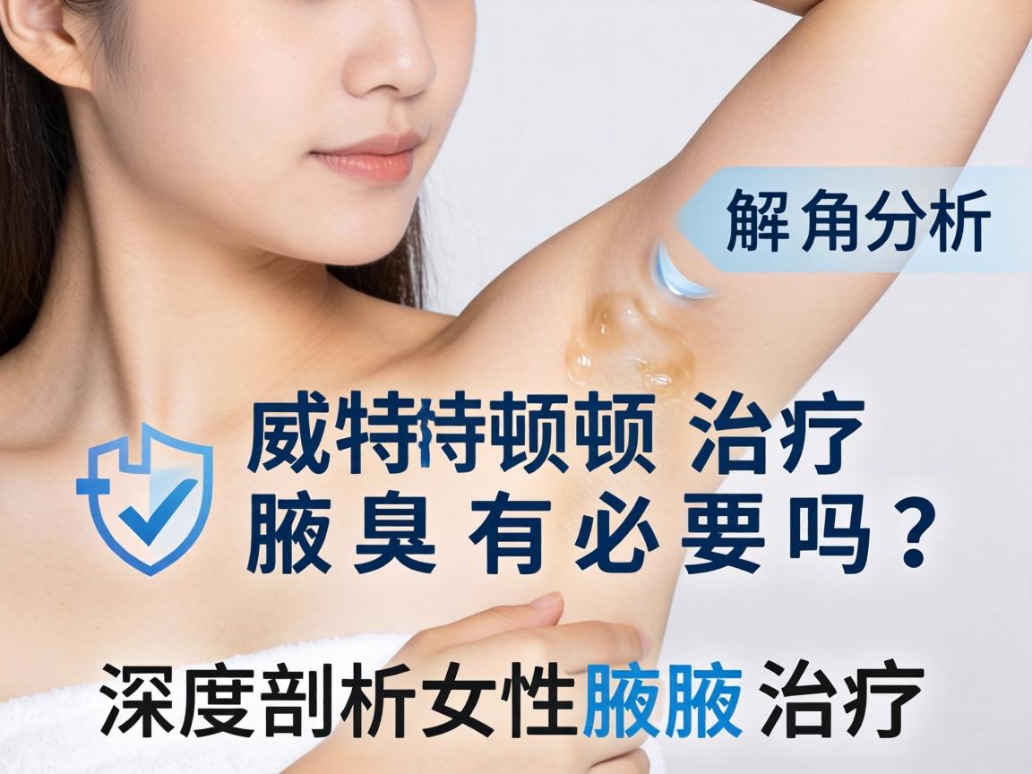 女性腋臭治疗解析，威特顿治疗腋臭有必要吗？深度剖析女性腋臭治疗