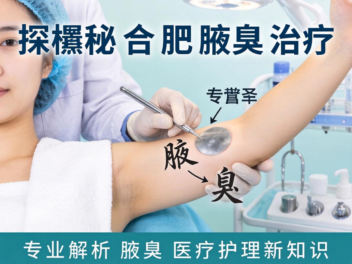 探秘合肥腋臭治疗，专业解析腋臭医疗护理新知识