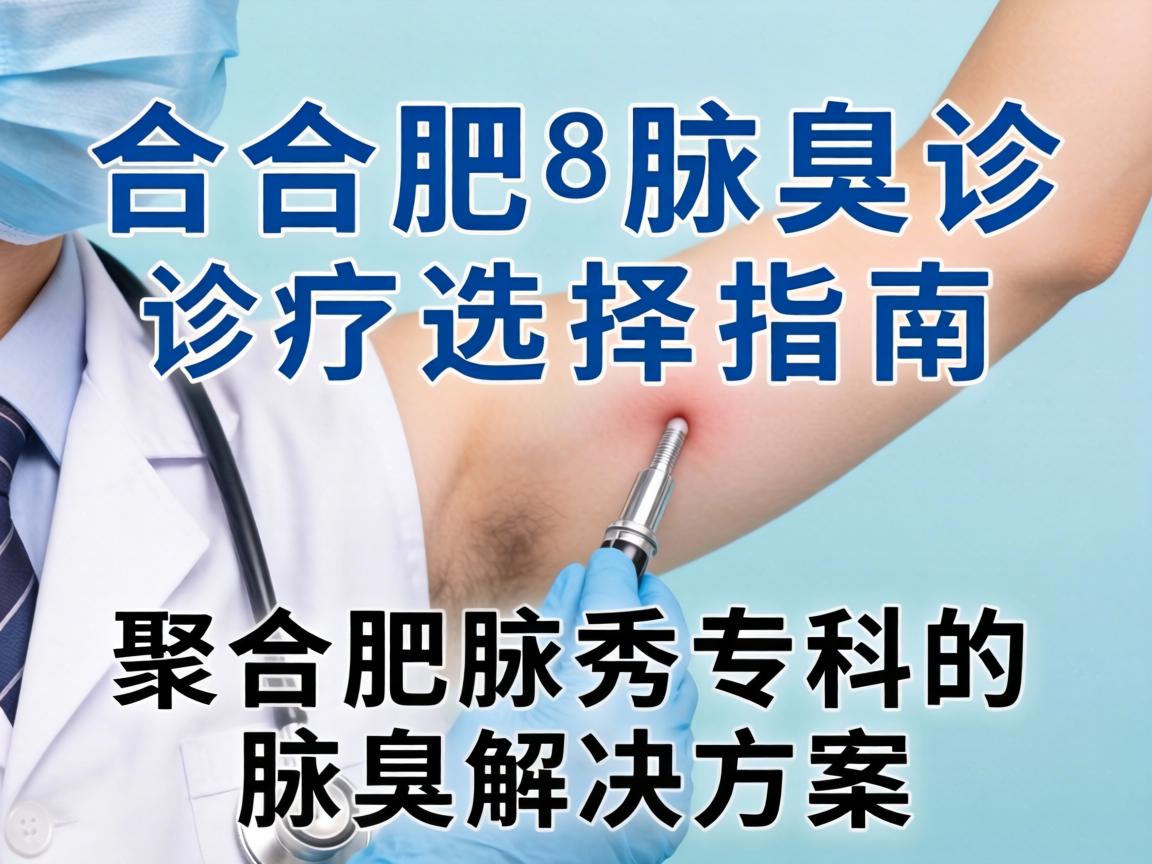 合肥腋臭诊疗选择指南，聚焦合肥腋秀专科的腋臭解决方案