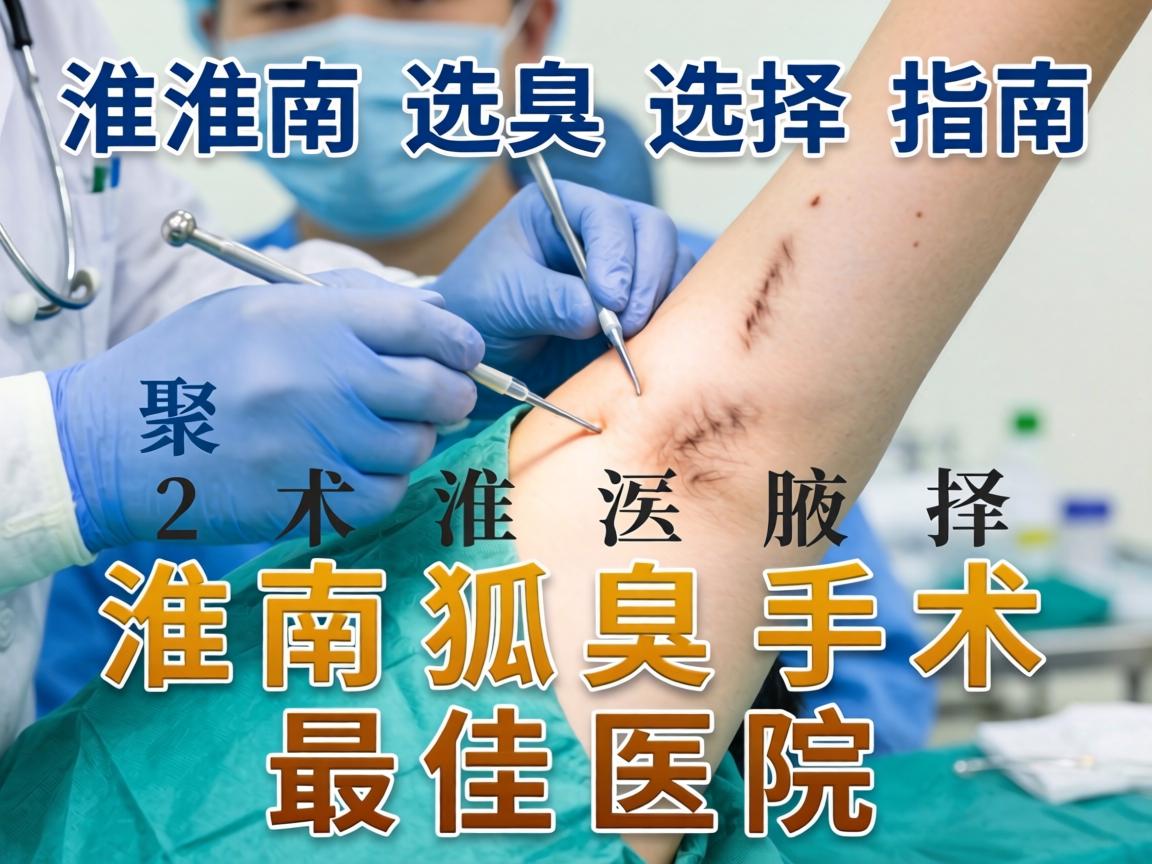 淮南狐臭手术选择指南，聚焦淮南狐臭手术最佳医院